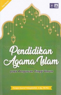 Pendidikan Agama Islam Pada Perguruan Tinggi Umum