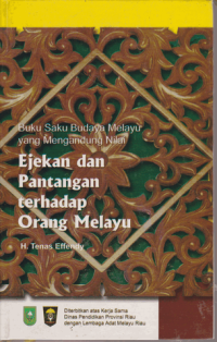 Kegotongroyongan dan Tenggang Rasa: Buku Saku Budaya Melayu Yang Mengandung Nilai