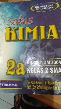 Sains KIMIA 2a : Kelas 2 SMA