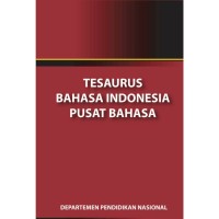 TESAURUS BAHASA INDONESIA PUSAT BAHASA