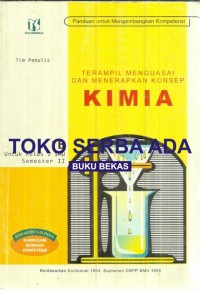 terampil menguasai dan menerapkan konsep kimia 2b