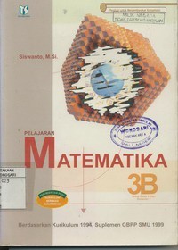 Pelajaran MATEMATIKA 3B