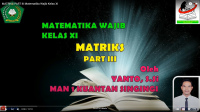 Matematika Wajib Kelas XI Matriks