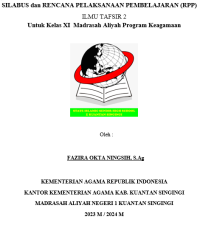 Perangkat Pembelajaran Fazira Okta Ningsih, S.Ag