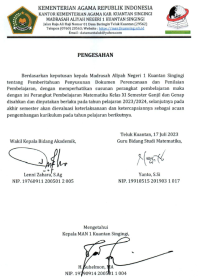 Perangkat Pembelajaran Yanto, S.Si