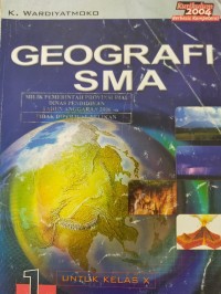 GEOGRAFI SMA Jilid 1