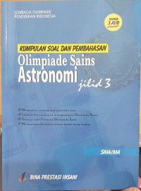 Kumpulan Soal dan Pembahasan : Olimpiade Sains Astronomi Jilid 3