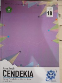 Jurnal Ilmiah  Cindekia :Jurnal Pendidikan , Humaniora, dan Sains