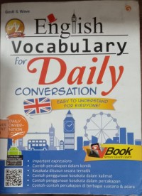 English : Vocabulary For Daily Conversation