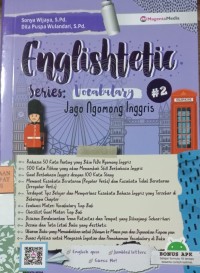 `Englishtetic : Series Vocaulary ; Jago ngomong Inggris