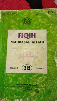 FIQIH 3B MADRASAH ALIYAH KELAS III