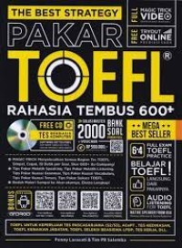 The Best Strategy Pakar TOEFL Rahasia Tembus 600+