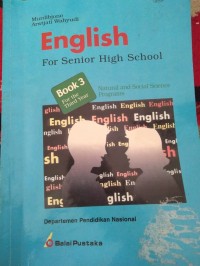 English For Senior High School  Book 3