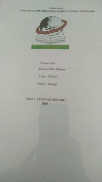 Evolusi Gajah Dari Zaman Dahulu Hingga Sekarang