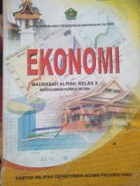 Ekonomi Madrasah Aliyah Kelas X