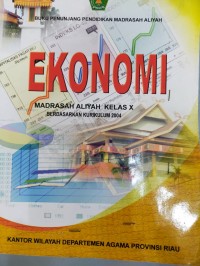 Ekonomi Madrasah Aliyah  Kelas X