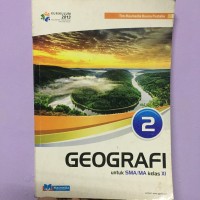 Geografi ( : ) untuk SMA/MA kelas XI