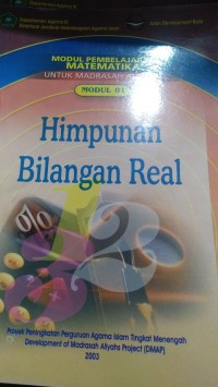 Himpunan Bilangan Real