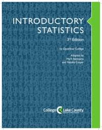 INTRODUCTORY STATISTICS 3rd Edition