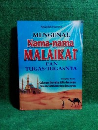 Mengenal Nama - Nama Malaikat dan Tugas - Tugasnya