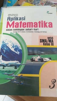 Aplikasi Matematika Kelas 3 : dalam Kehidupan sehari-hari