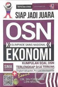 Siap Jadi Juara OSN  Olimpiade Sains Nasional Ekonomi