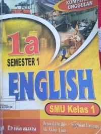 English 1a Semester 1 SMU Kls.1