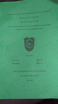 Laporan Pelaksanaan Program Pengalaman Lapangan