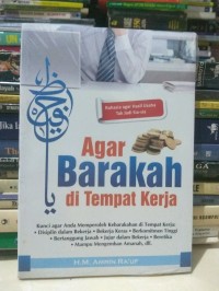 Image of Agar Barakah di Tempat Kerja