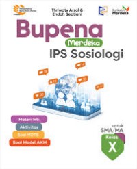 Image of Bupena Merdeka IPS Sosiologi SMA/MA Kelas X